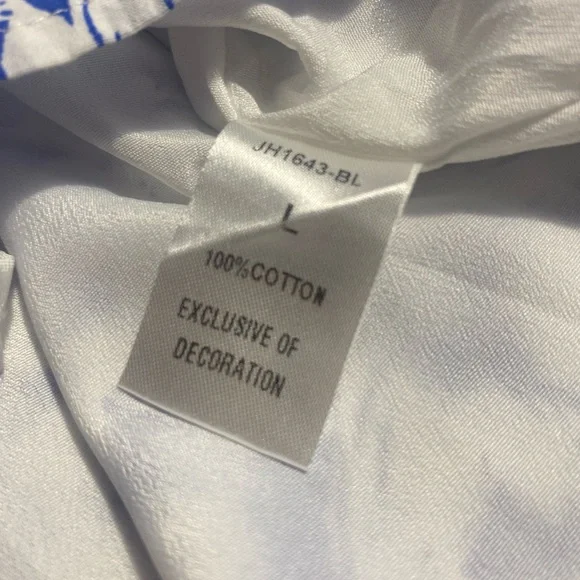 Floral Blue and Pink Dress - Picture 12 of 16